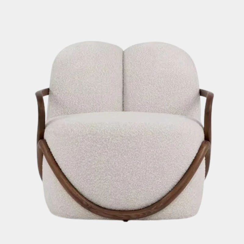 Modern Sculptural Accent Lounge Chair