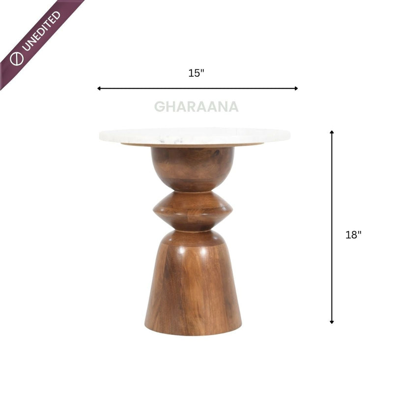 Saaya Wooden Side Table