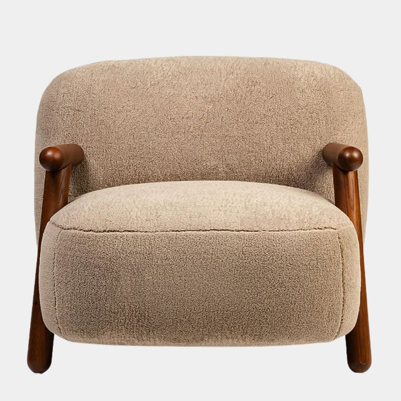 Elara Curved Arm Lounge Chair