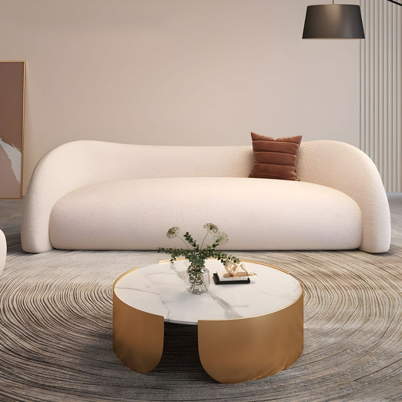 2 Seater Aura Soft Curved Sofa