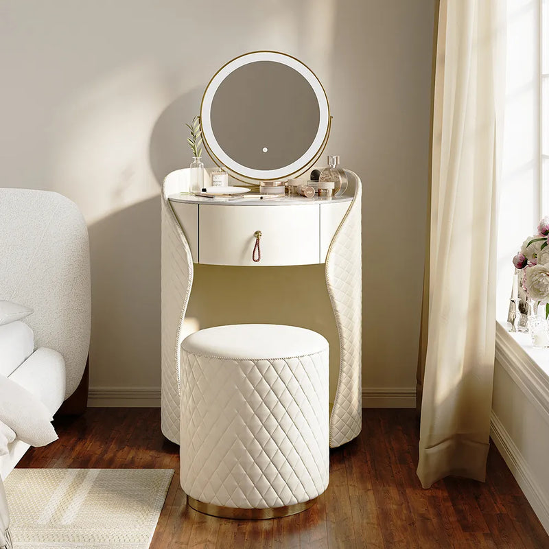 Jevun Modern Luxury Makeup Vanity Set - Craft Decor