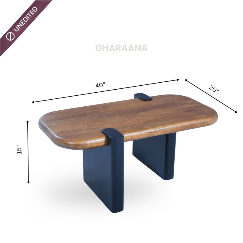 Rooted Modern Solid Wood Center Table
