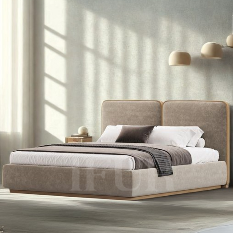 Tavira Luxury Upholstered Plush Bed