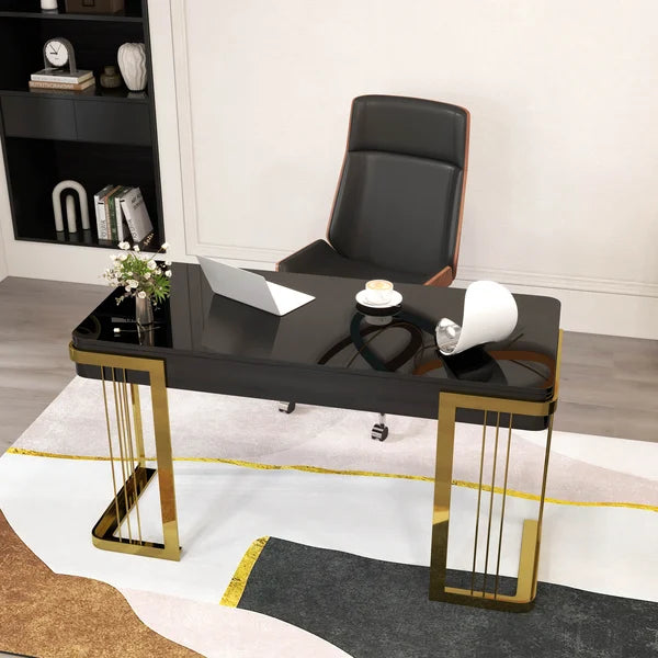 kema Modern Luxury Study Table With drawers