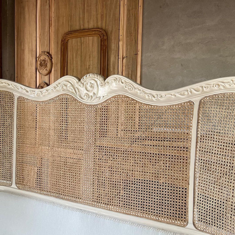 Louis XV bed with swirls