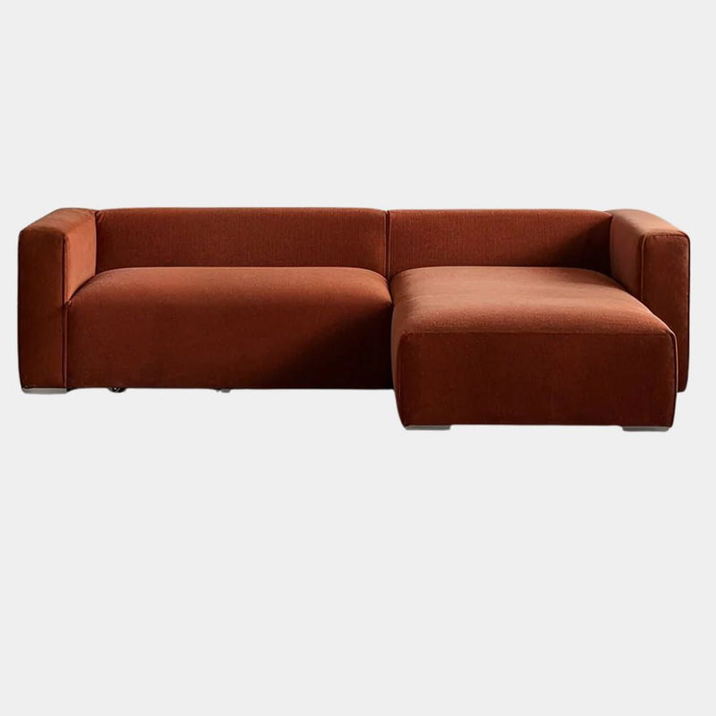 4 Seater Contemporary L-Shaped Lounge Sofa