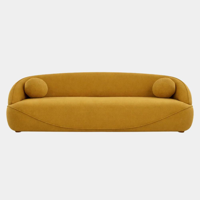 3 Seater Modern Comfy Curved Sofa