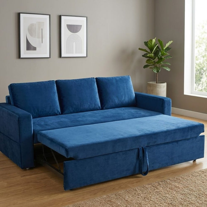 3 Seater Fully Convertible Sofa Cum Bed