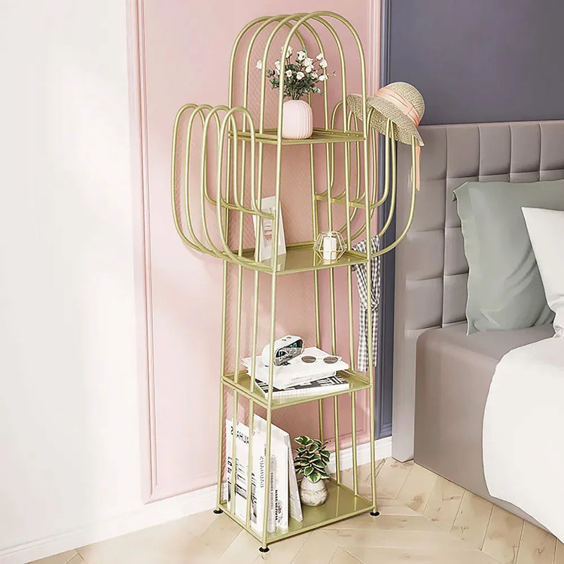 Cactus Modern Metal Bookshelf