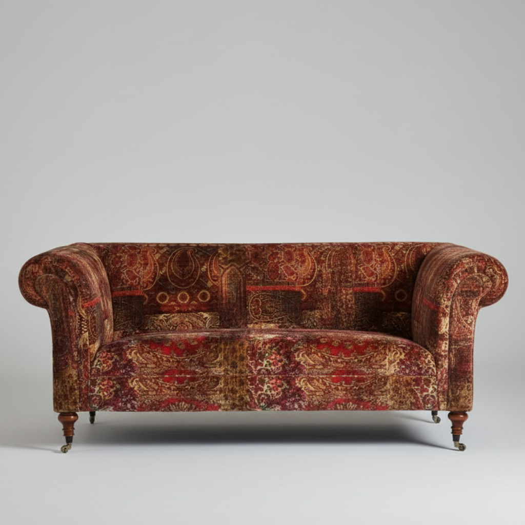 Urus Sofa — Paisley Vintage Lounge, made to order by Wooden Empiro