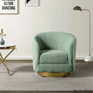 Swivel  Barrel Chair-3
