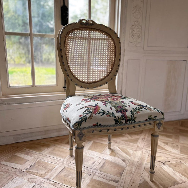Louis XVI cane back chairs