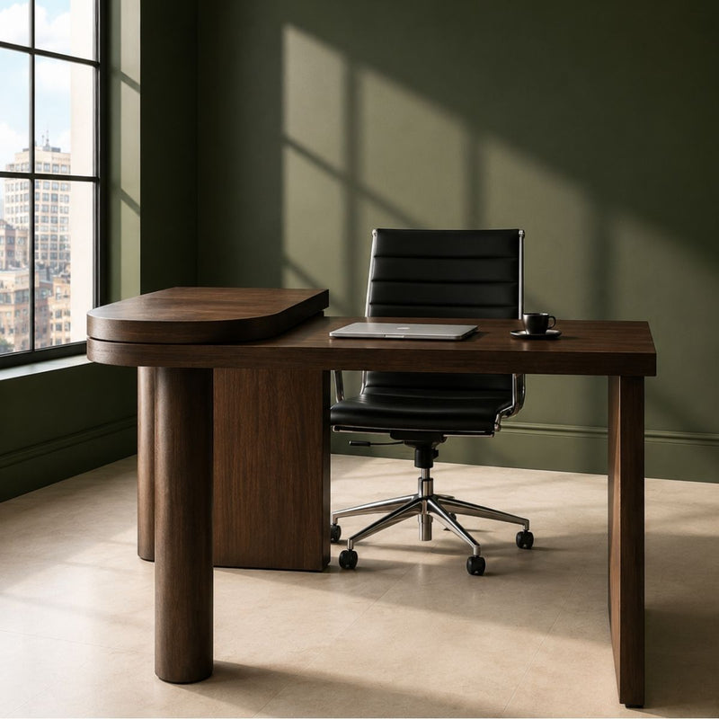 Prime Wooden Workstation Desk