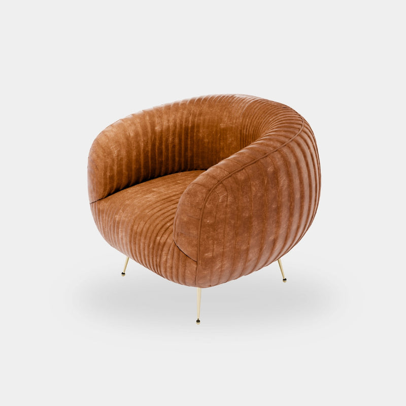 Vintage Comfort Upholstered Lounge Chair