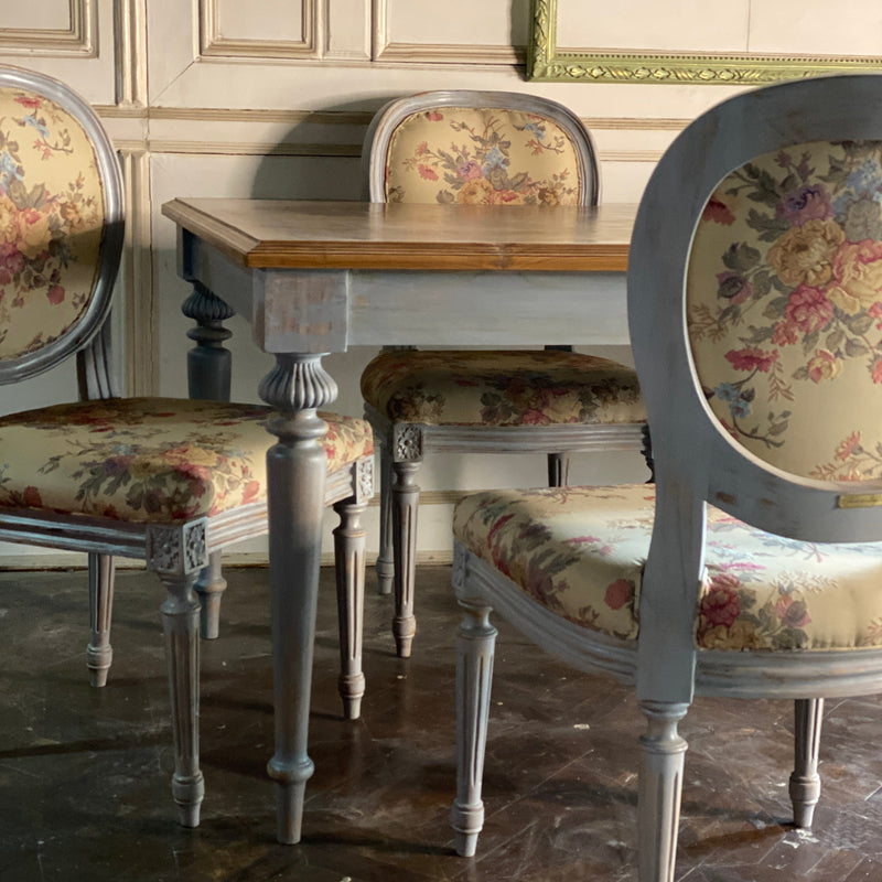 Refectory style dining table