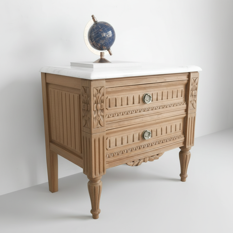 Marble Bloom Chest