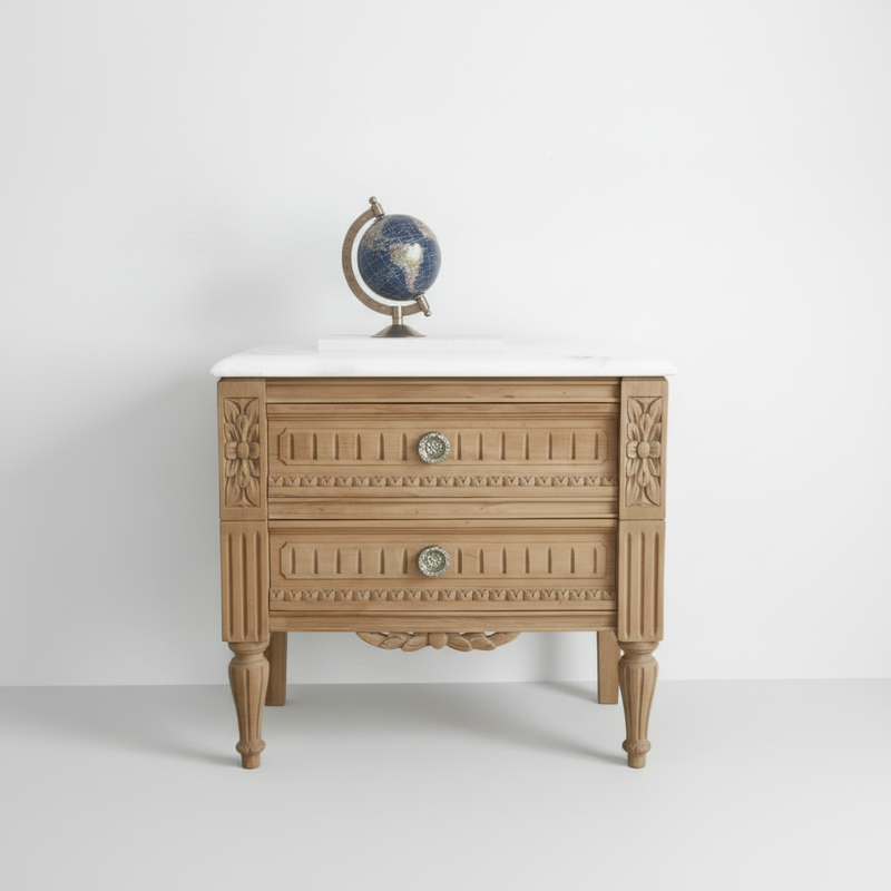 Marble Bloom Chest