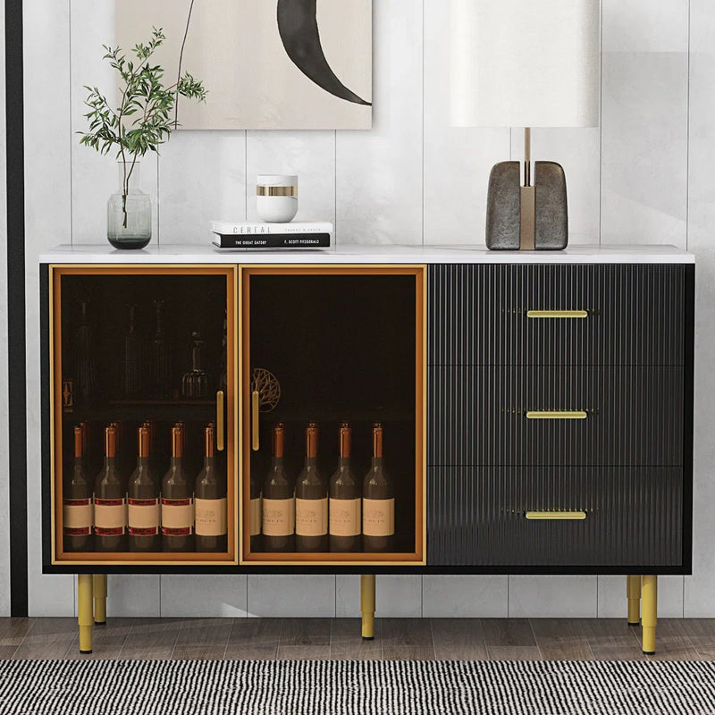 Otias Modern Bar Cabinet