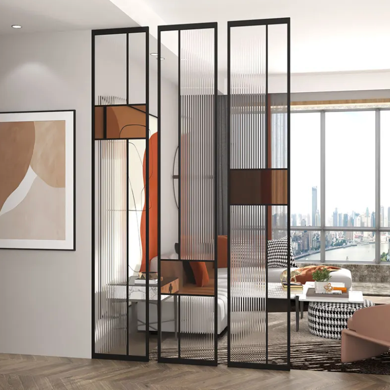 Noan Metal With Glass Partition