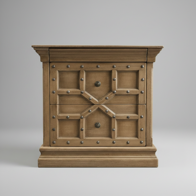Studded Side Table