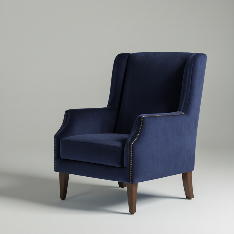 Alex Chair-Blue