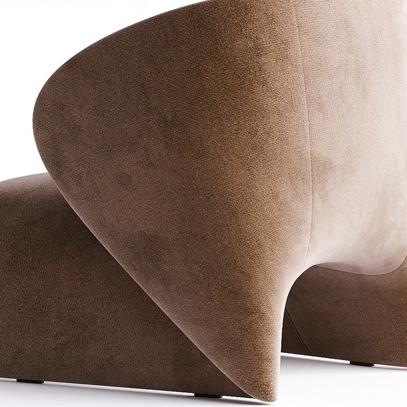 Slate Curve Sofa Chair