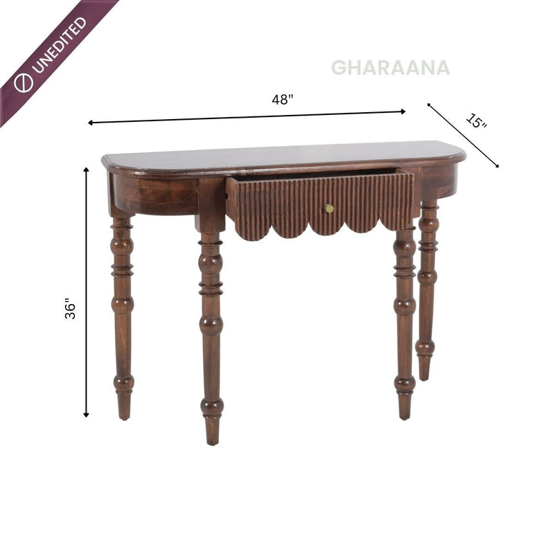 Sama Wooden Console Table