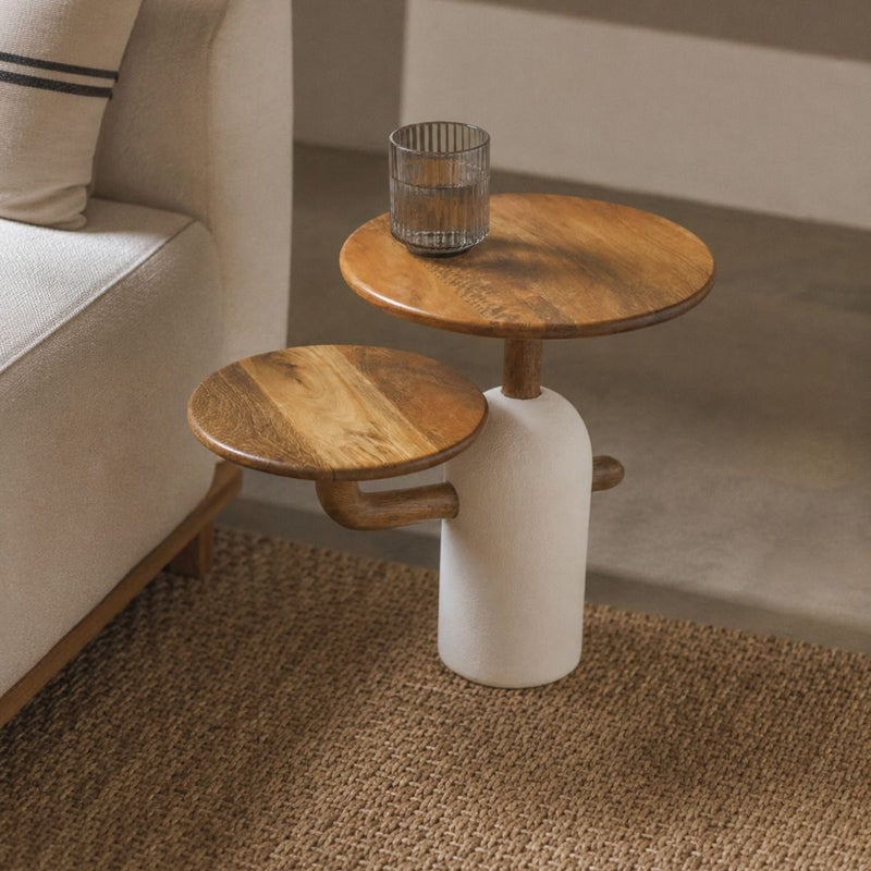 Aurum Wooden Side Table