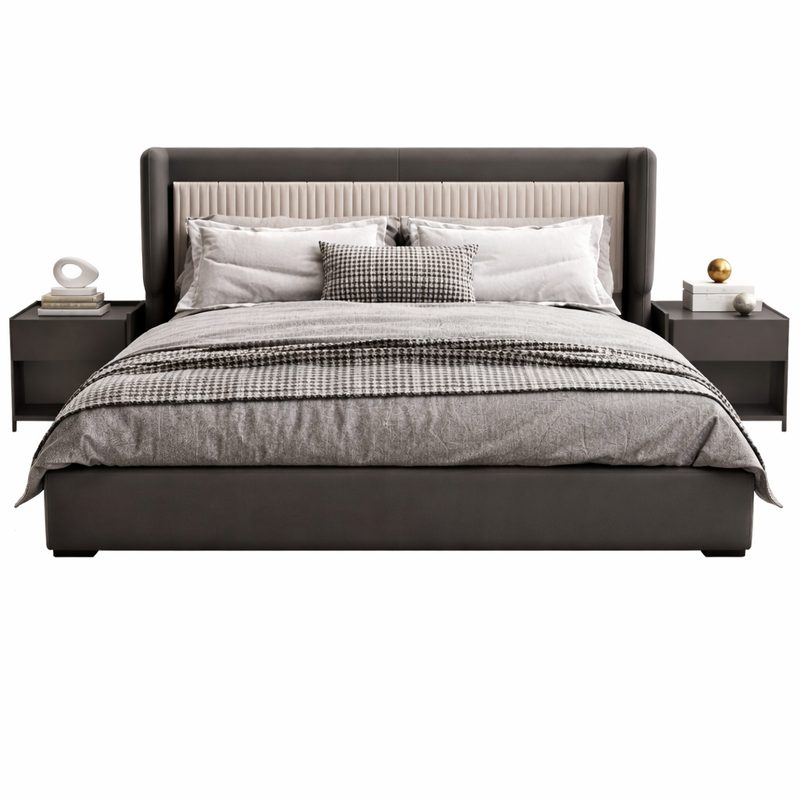 Grayoir Modern Upholstered Bed