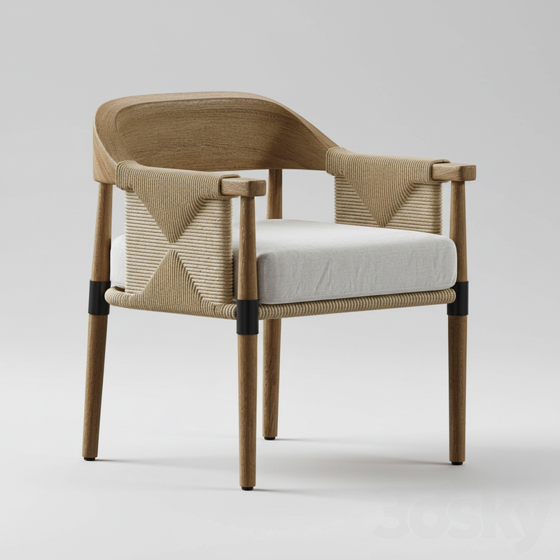 Driftwood Knot Chair