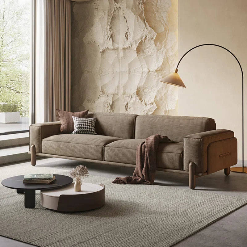 Carley Modern Retro 3 Seater luxury Sofa Set