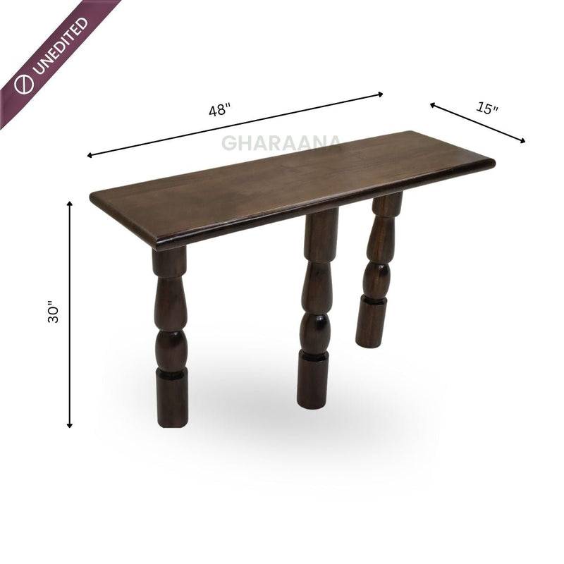 Ohm Wooden Console Table