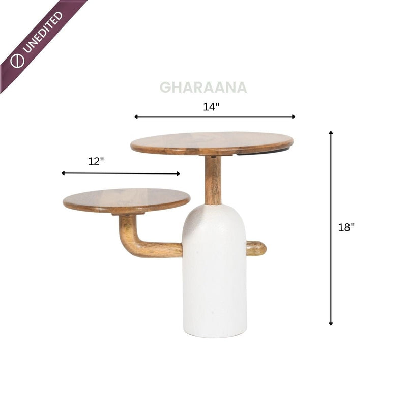 Aurum Wooden Side Table