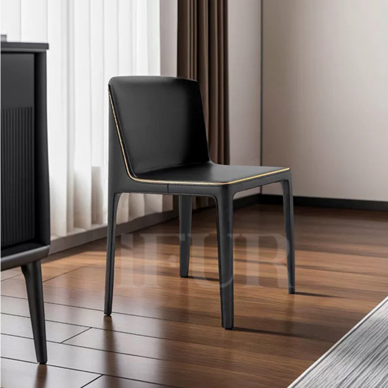 EdgeCraft Midnight Minimalist Chair