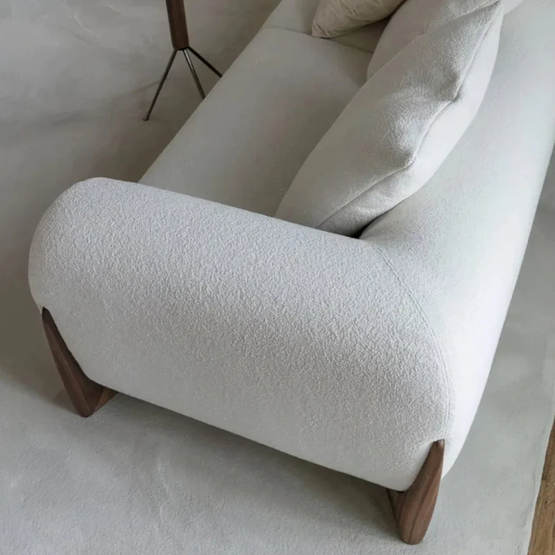 Aster Modern Luxury 3 Seater Boulce Sofa Last Part Pay