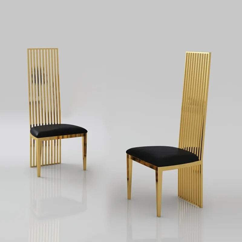 Courtly Premium Rectangular Marble Top Dining Table with Seater