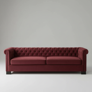 Chesterfield Sofa — Deep Button Tufted, made to order by Wooden Empiro — view 3