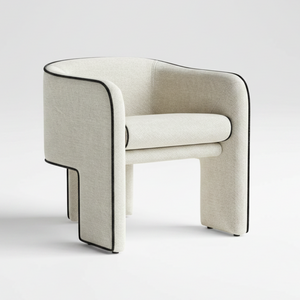 Blanc Contour Chair – side profile