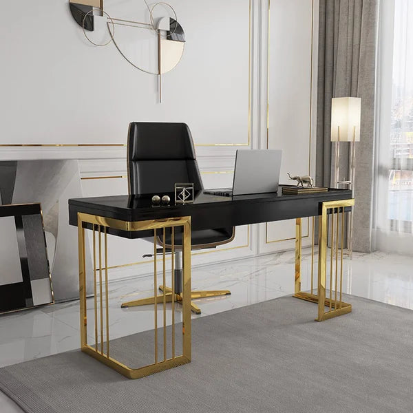 kema Modern Luxury Study Table With drawers