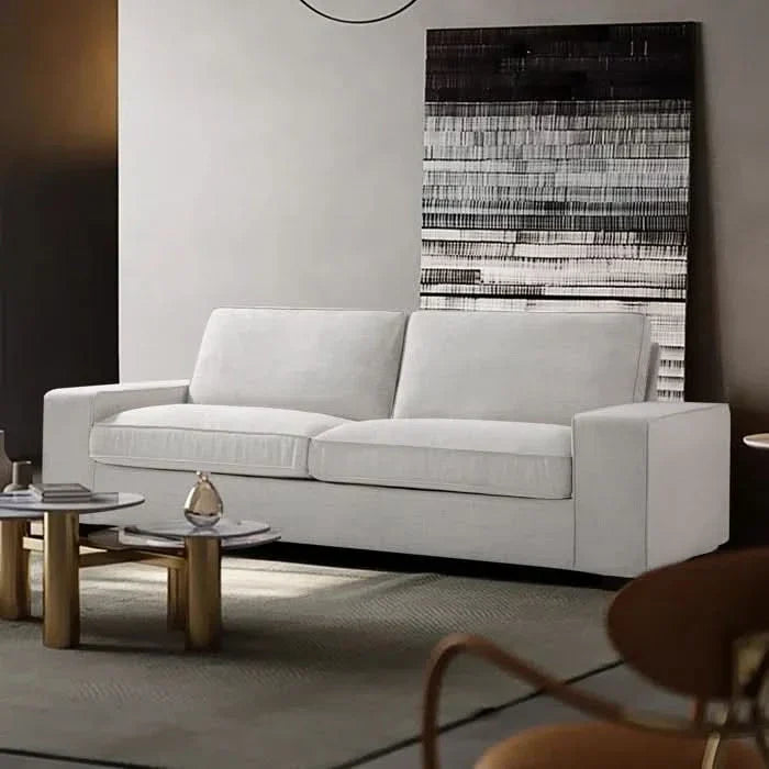 Luxury Modern Upholstered Sofa For Living Room, Couches With Solid Wood Frame