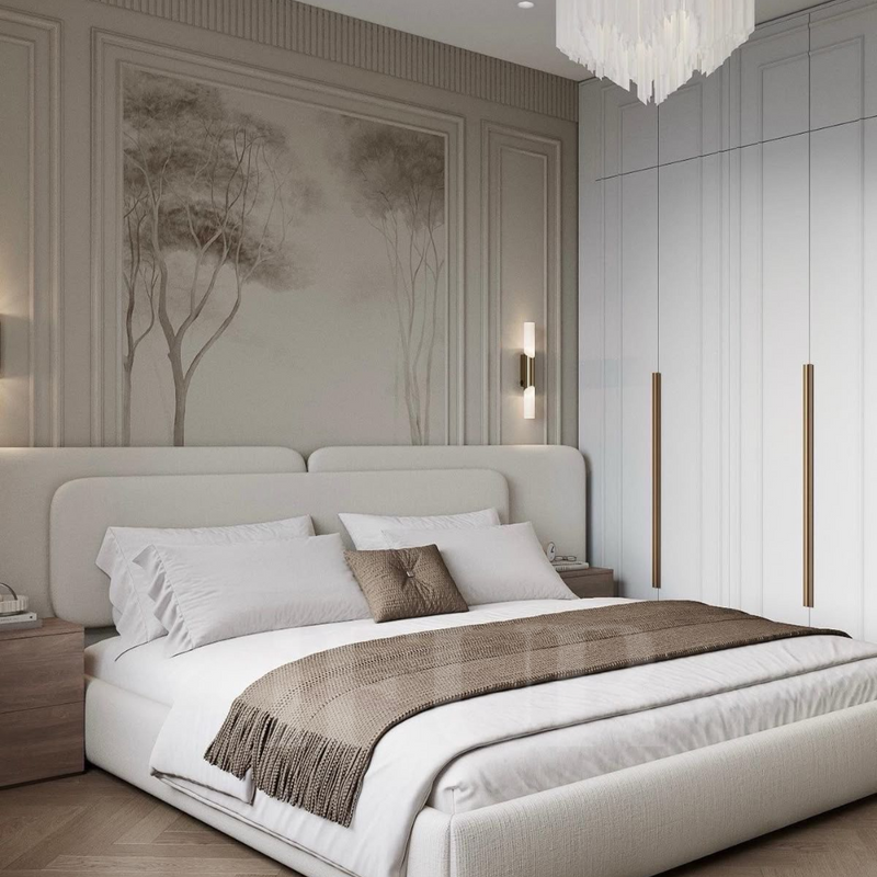 Aethera Modern Luxury Upholstered Bed