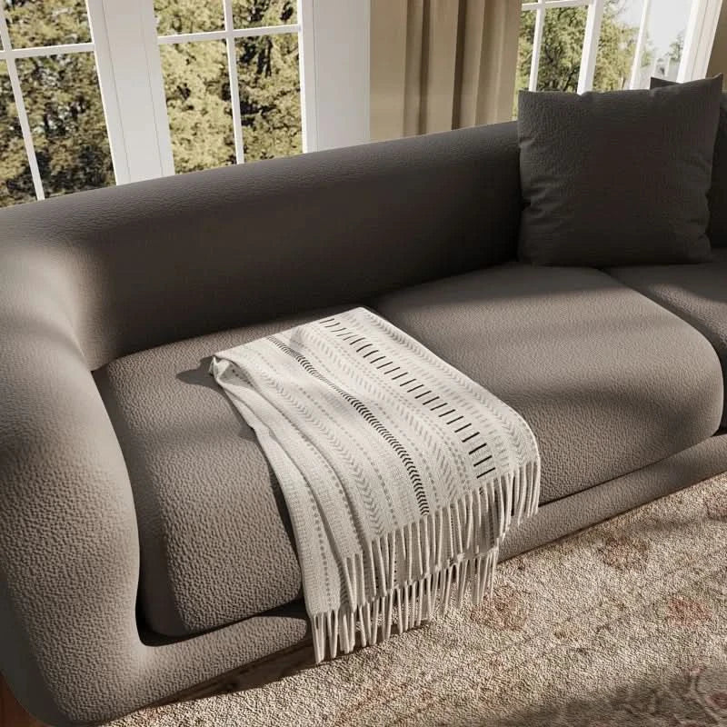 Karcy Modern Style 3 Seater Sofa  - Wooden Bazar