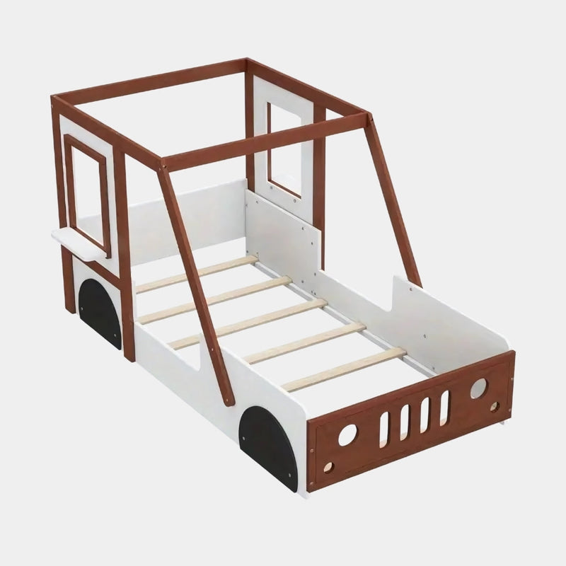 Kids Unique Car Bed with Wheels