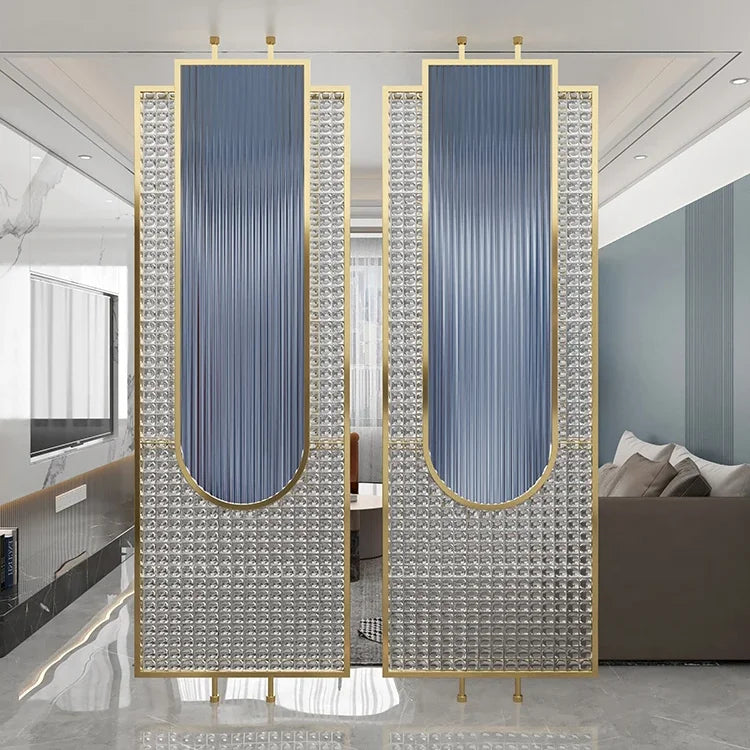 Raha Luxury Glass And Metal Partition