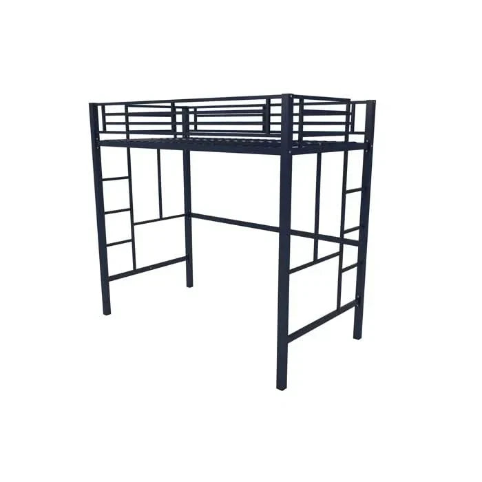 Nevvy Twin Metal Platform Loft Bed - Craft Decor