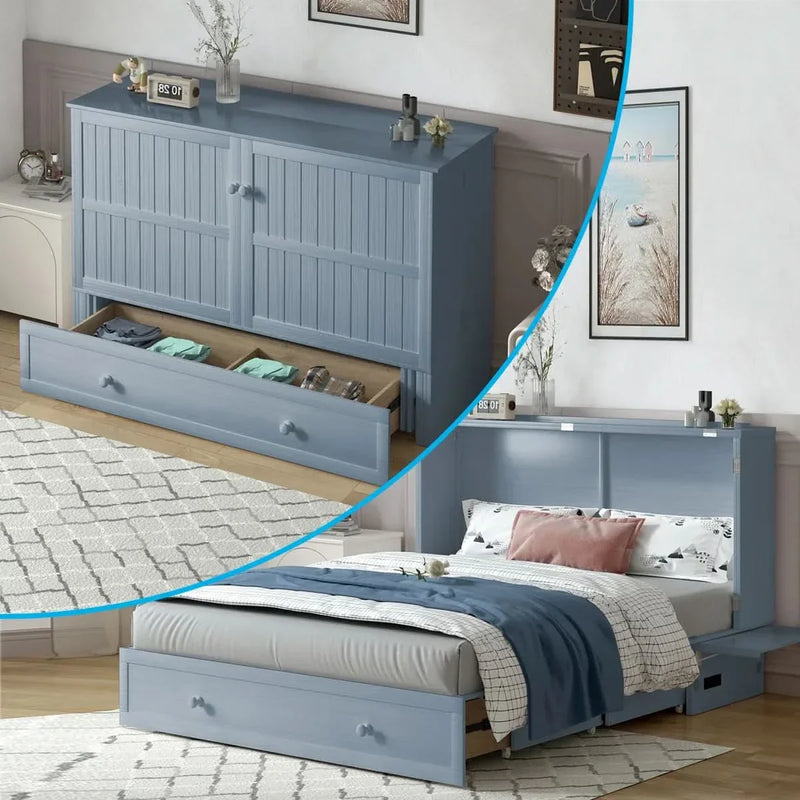 Shivank Murphy Storage Bed with Mattress - Craft Decor