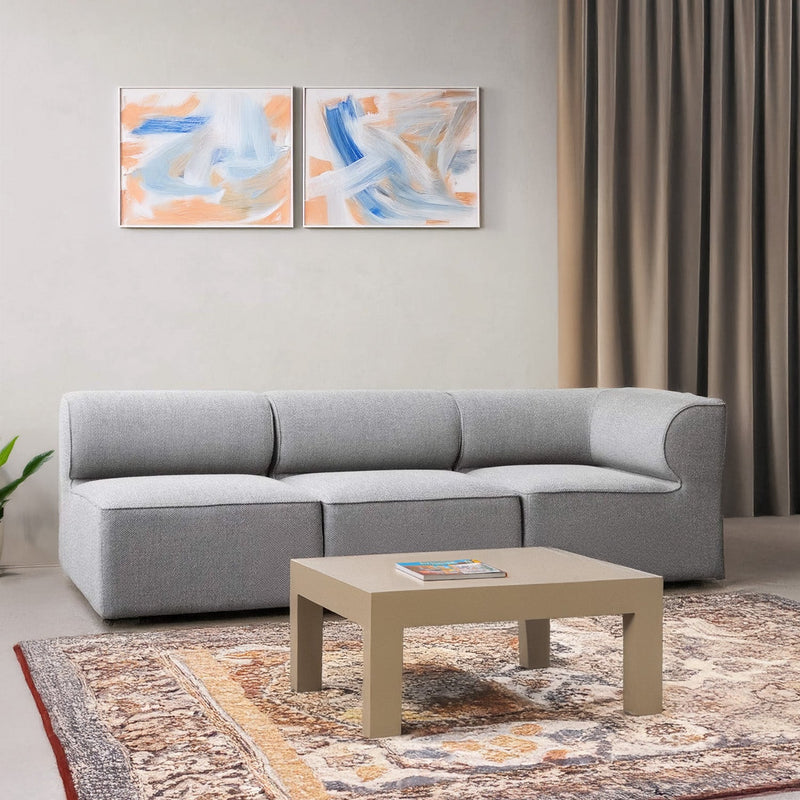 Milano 3 Seater Sofa in Grey