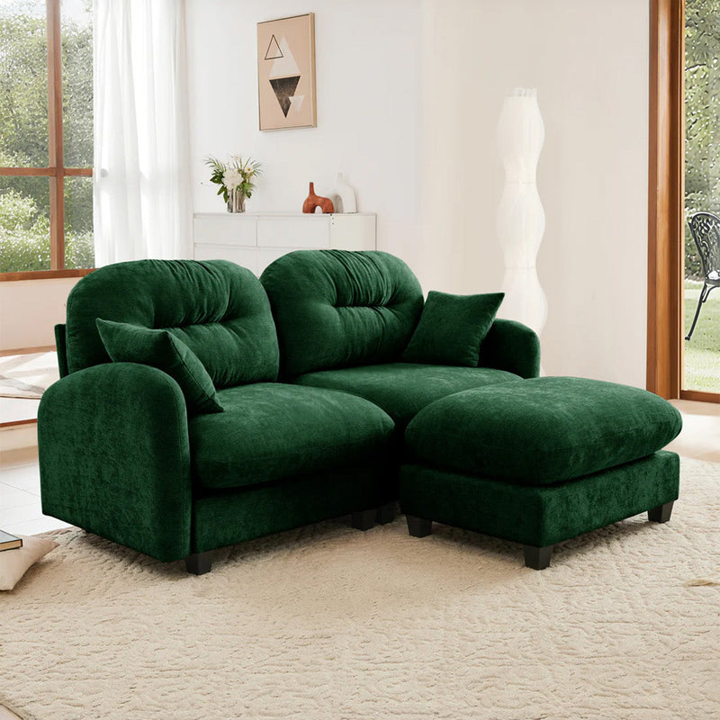 Nairo Loveseat With Ottoman