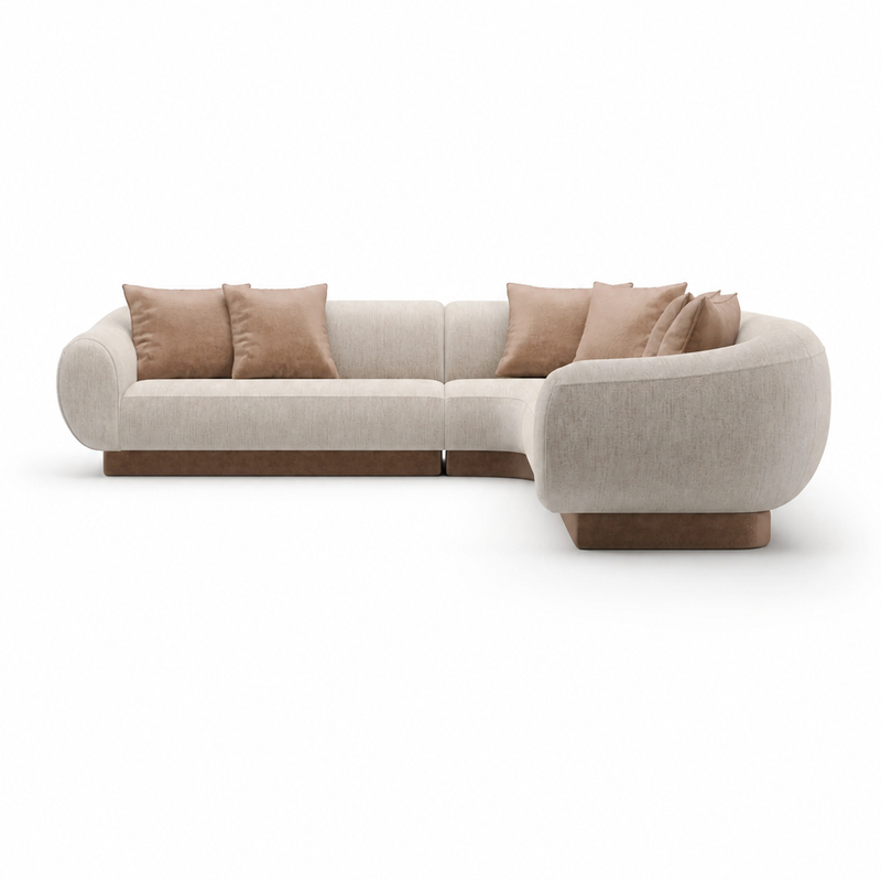 The Bellora Sofa — Luxury Curved Modular Corner Sofa