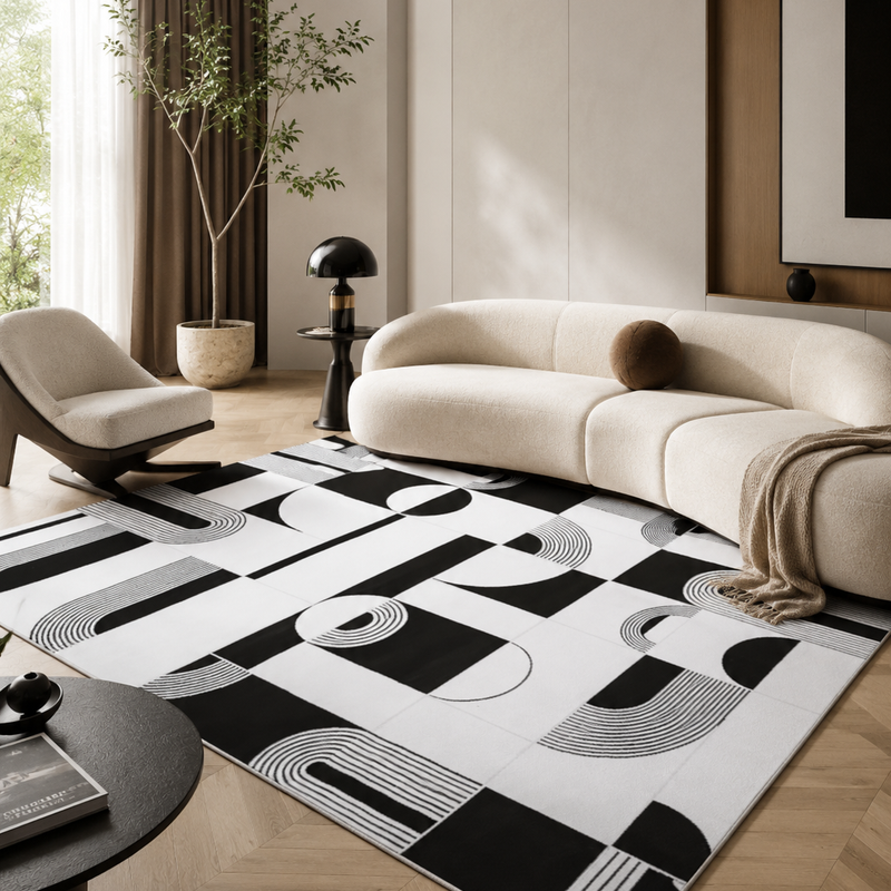 The Solstice Rug — Luxury Modern Abstract Area Rug